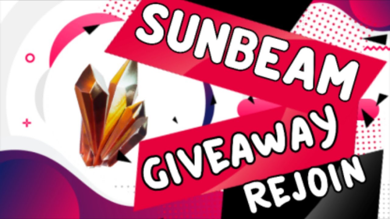 LIVE *STW 50k sunbeam giveaway unlimited rejoins Fortnite Save The World YouTube