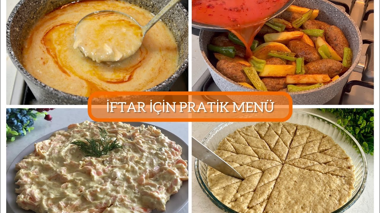İftar İçin En Lezzetli 4 Tarif – ŞİMDİYE kadar Yaptığım En İyi Tarifler ❗iftar yemekleri- menüsü