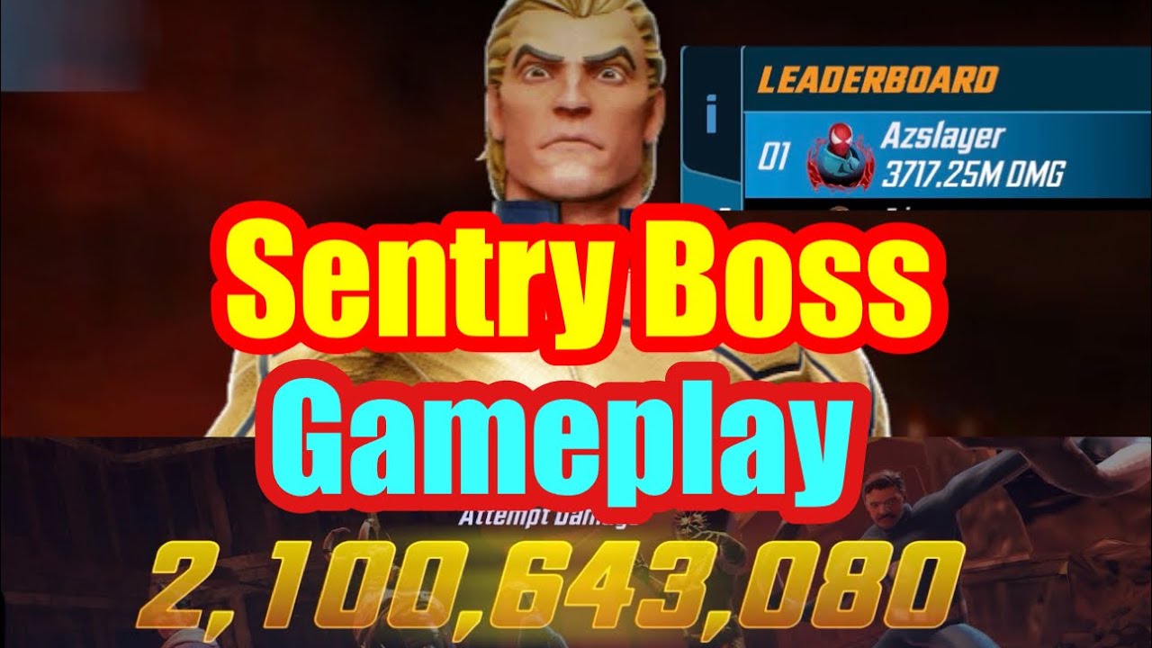 BattleWorld Sentry Boss Gameplay | 2.1 Billion Damage ODD Visual Bug! Good WORK SCOPE! | MSF