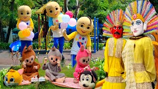 ONDEL ONDEL BADUT LABUBU JOGET 💞 LAGU SELAMAT ULANG TAHUN | HAPPY BIRTHDAY VERSI ONDEL ONDEL BADUT
