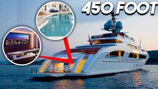Inside The 450-Foot-Long yacht Beyoncé Chartered | Elite Luxury Life