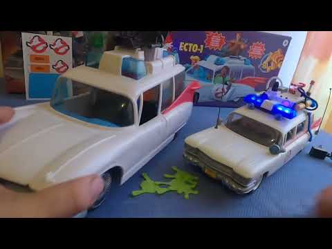 Unboxing del Ecto-1 Ghostbusters de Hasbro (Kenner) & Transformers, Revisión de versión Playmóvil