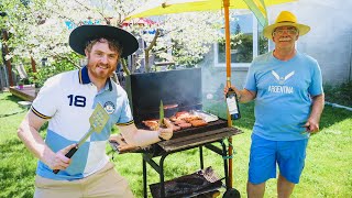 ASADO en Canadá para el DÍA DE LA PATRIA Argentina 