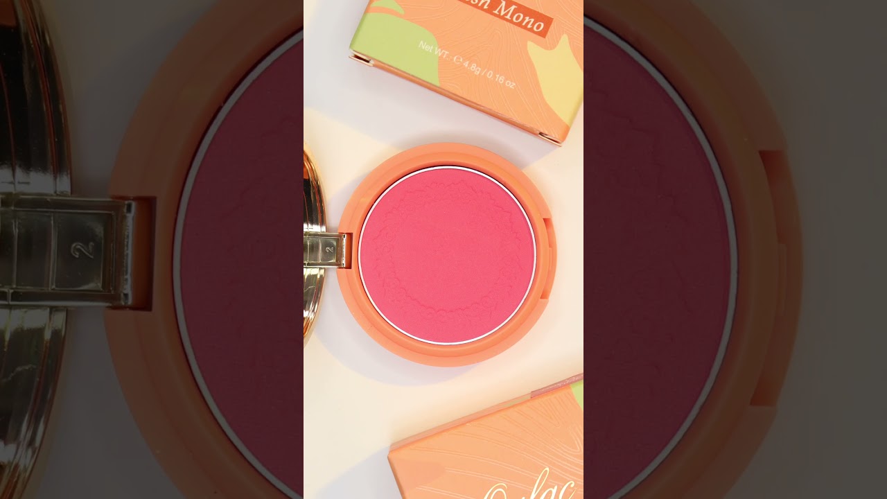 Oulac cosmetics mono blush swatches 