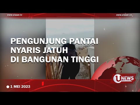FASILITAS TAK LAYAK, PENGUNJUNG NYARIS JATUH DI BANGUNAN TINGGI | U-NEWS