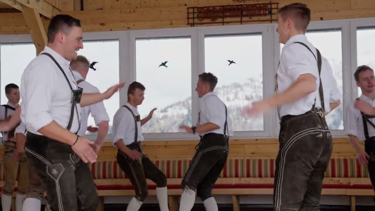 Watschn  Plattler aus dem Katschtal - Schuhplattlergruppe der LJ Rennweg