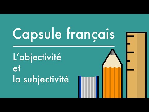 Vidéo: L'objectivité est-elle une compétence ?