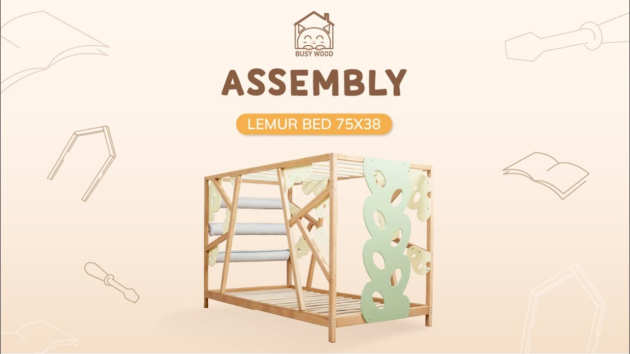 Assembly Gym bed ''Lemur
