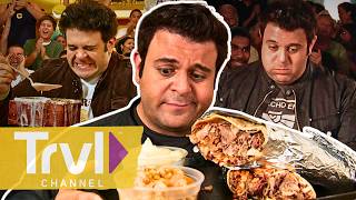 These Food Challenges Nearly Broke Adam 🤢🍴 | Man v. Food | Travel Channel