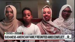 Sudanese American family reunited after fleeing conflict | ABCNL