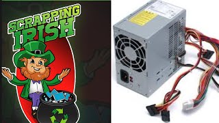 micro scrapping a power supply for all you  scrappers