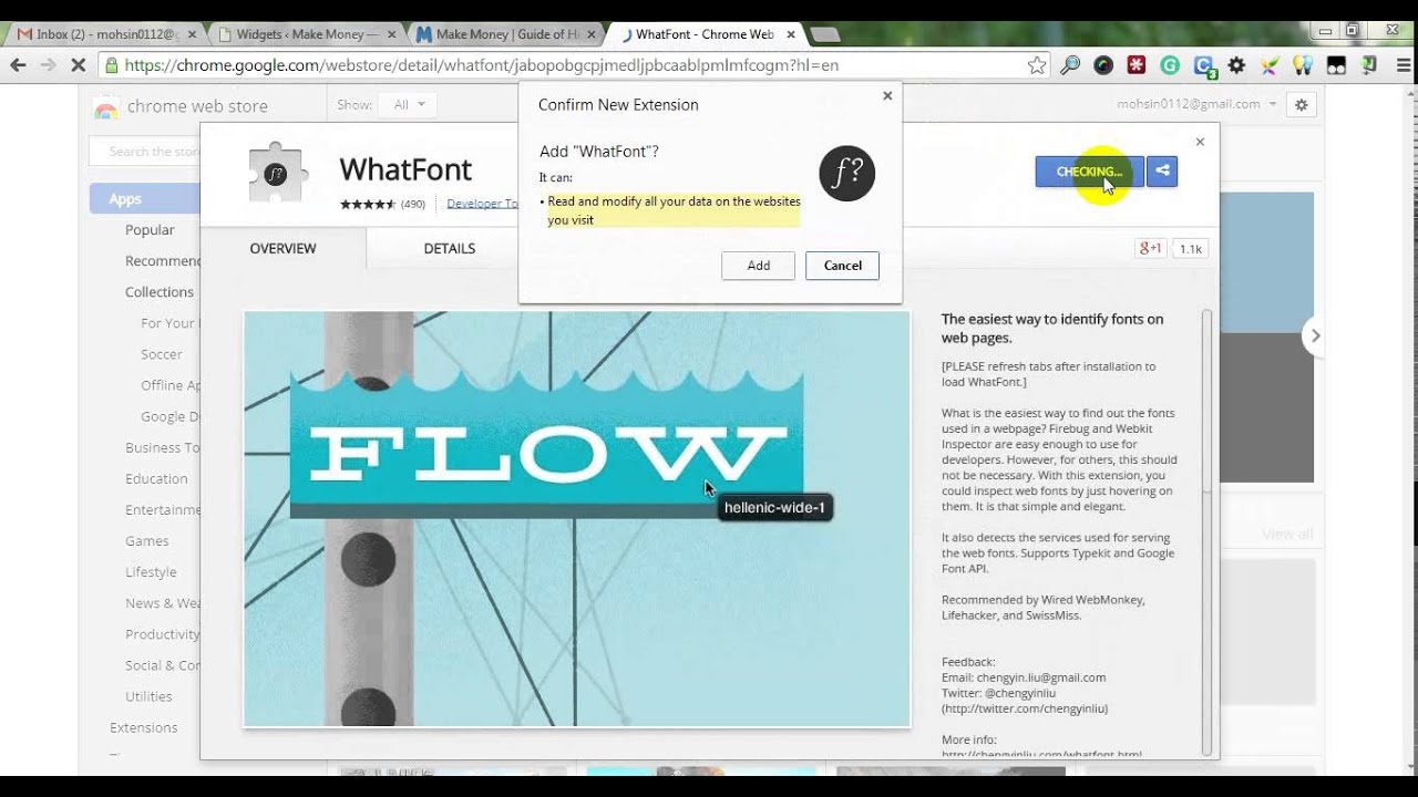 WhatFont on the Mac App Store