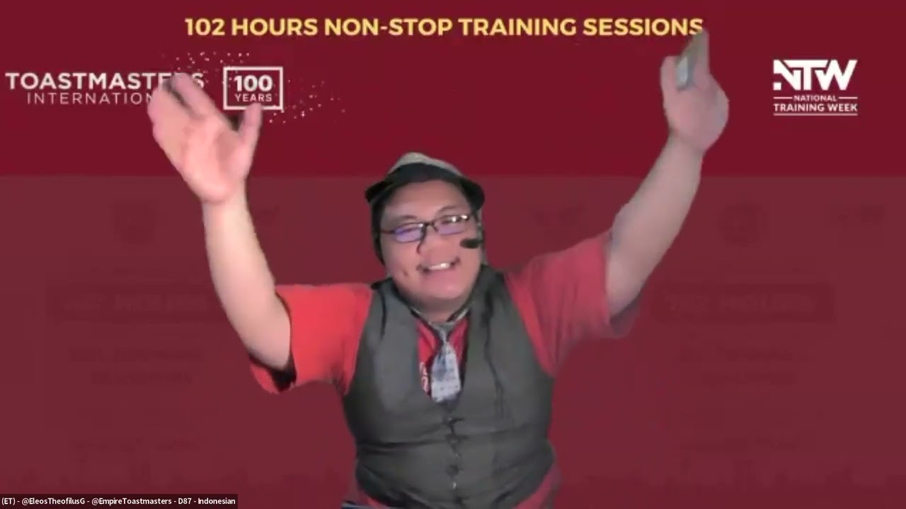 102 Hours of Non-Stop Training Sessions, ET: A Podcaster in the Making during National Training Week
