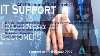 ACU Technosoft | IT Support and Services