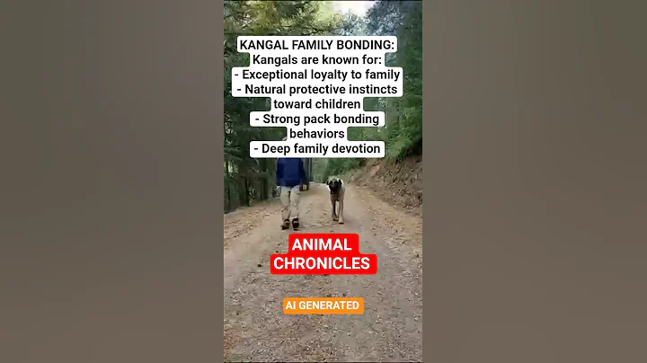 The Kangal Family's Instinct of Loyalty and Protection - Turkish Guardian#Kangal #FamilyDog #dog