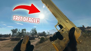 The SECRET Golden Desert eagle in DMZ 😱