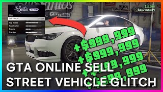 GIVEAWAY!! GTA ONLINE SELL STREET VEHICLE GLITCH!! (PS4/5 + XBOX ONE/SERIES X/S) PATCH 1.68