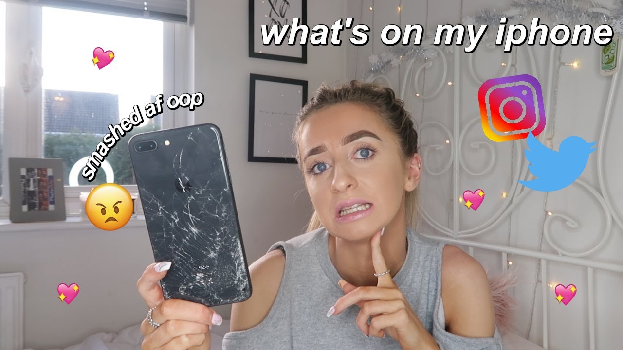 WHAT'S ON MY IPHONE 8 PLUS 2020