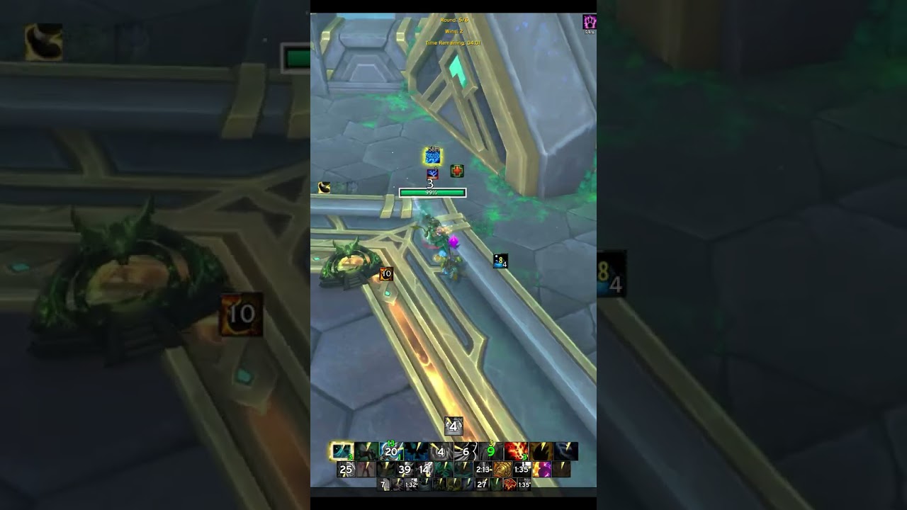 Shaman control wins the round