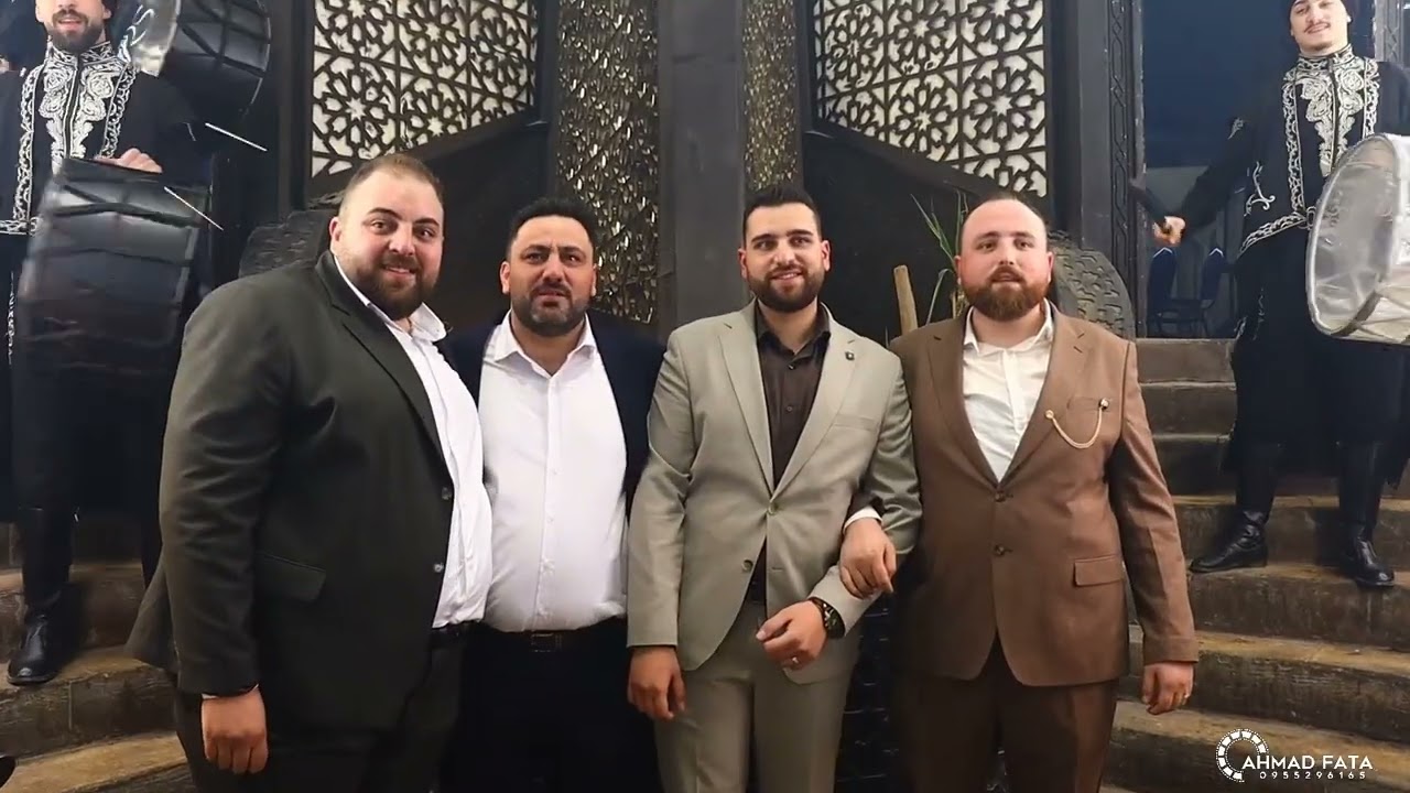 حفل زفاف العريس زكريا انس عزيزة جزء 3