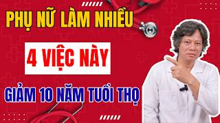 Siêng Năng Gây Bệnh? 4 Việc Nhà 'Khiến' Phụ Nữ Tổn Thọ Và Sinh Bệnh Hiểm Nghèo