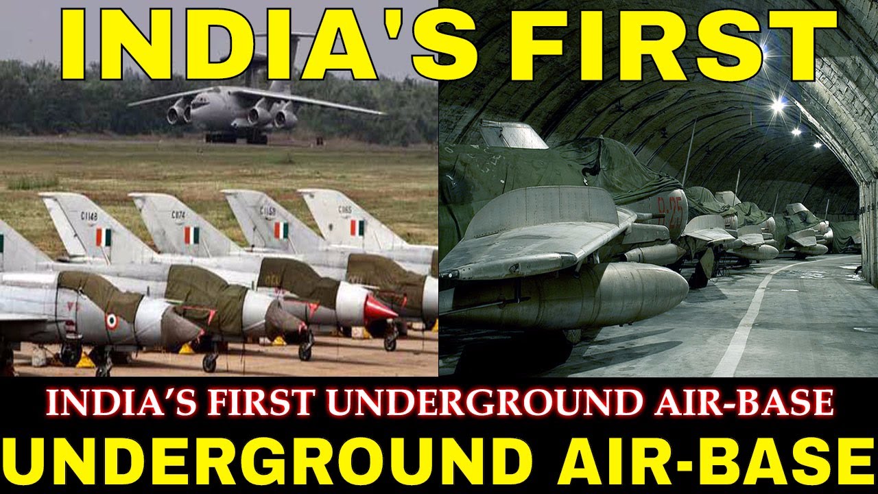 India's first underground air base in Rajasthan YouTube