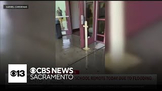 McNair High School remote on Monday due to flooding