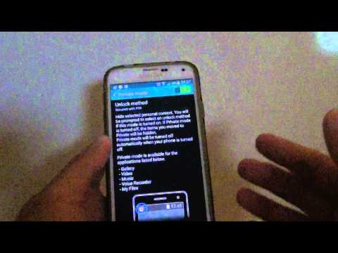 Samsung Galaxy S5: Can You Reset the Private Mode Password?