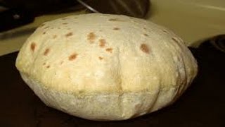 Roti bread  خبز الروتى  الشباتى الهندى