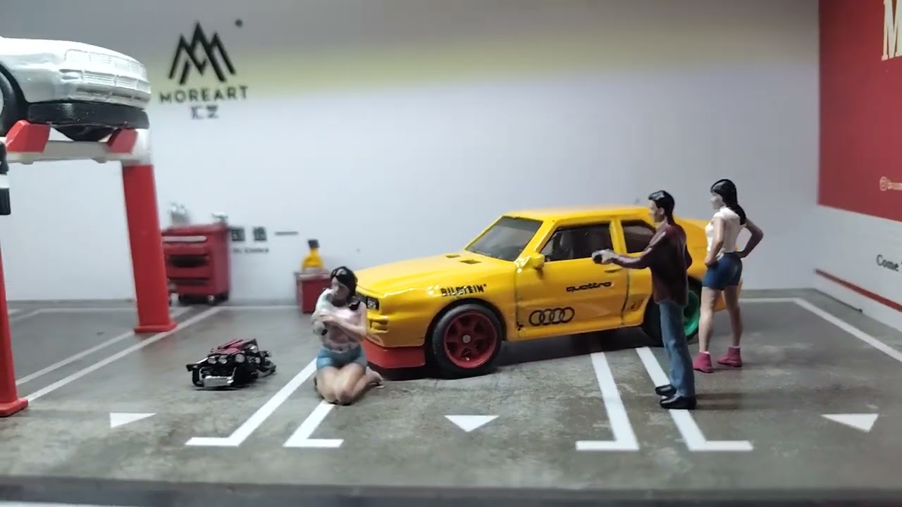 Mrk Custom Garage  Ken Block Audi  Remix + Error Hw Audi Quattro