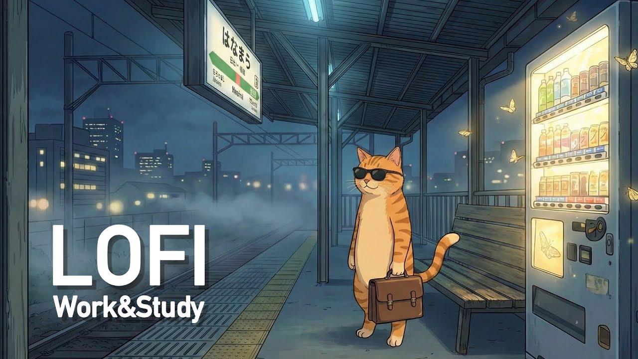 Late Night Commute 🌃 2 Hour Lofi to Work & Study To