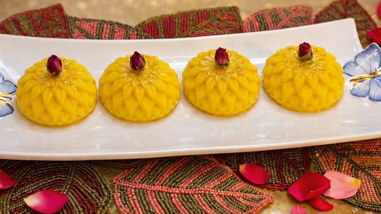 Simple Yet Luxurious: Dreamy Saffron Dessert