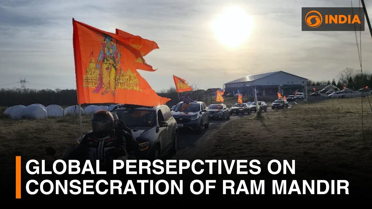 Global Persepctives on Consecration Ceremony of Ram Temple | DD India ...