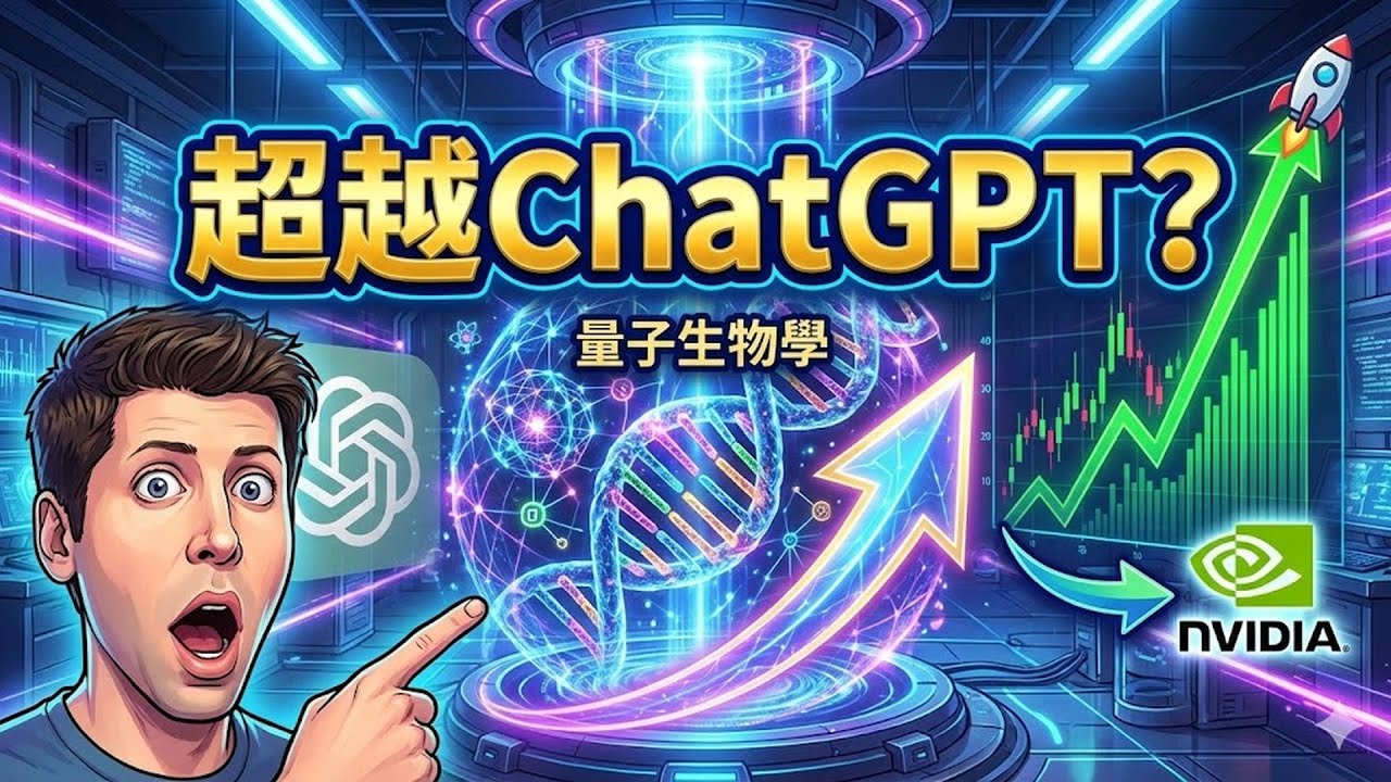 OpenAI 奧特曼Sam Altman親自押注！超越ChatGPT的下個神話是「量子生物學」？這3家實驗室剛突破瓶頸，股價將是下一支NVIDIA！#OpenAI #SamAltman #投資