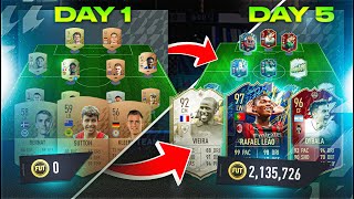 What's the Best Team you can make in 5 Days on FIFA 22?