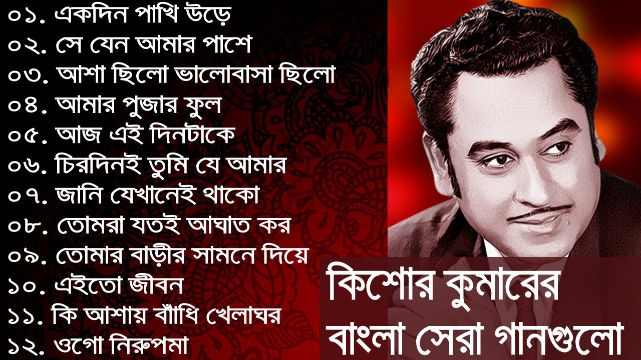        Kishore Kumar Bangla Song  Best of Kishore Kumar