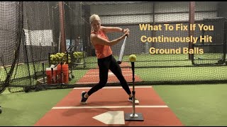 What To Fix If You Continuously Hit Ground Balls