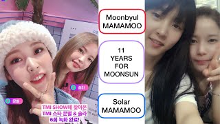 [MAMAMOO] MOONSUN MOMENTS  FOR 11 YEARS  🐹🐰