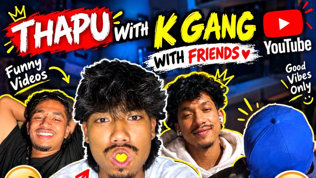 Thapu with k Gang funny videos 😂😂#keeploving #keepsupporting #viralvideo #subscribe #thapu90