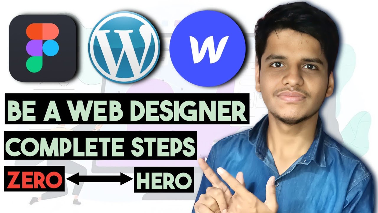 How to start your Web Design Journey in 2024 II Be A Web Designer II