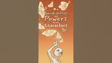 special ability and power ideas for your characters, part 61 🍊 #oc #originalcharacter #art #ocs