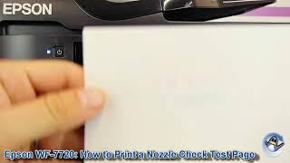 Epson Workforce Wf-7720Dtwf How To Print A Nozzle Check Test Page