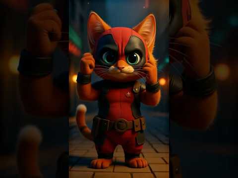 قطقوط ديدبول بيحارب علشان الشاي بالنعناع أقوى بطل خارق   