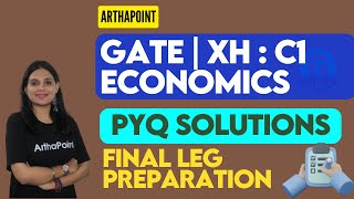 GATE Economics PYQ Solutions | GATE Economics Coaching | MA Economics Entrance Coaching | GATE Eco