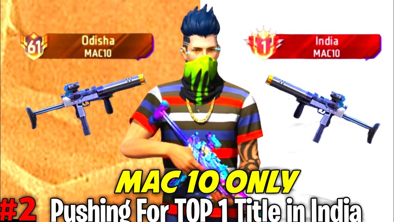 Pushing Top 1 in Mac 10 Season 38 | Free Fire Solo Rank Pushing With ...