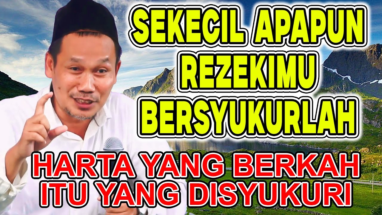 Pengajian Gus Baha - HIDUP BUKAN DILIHAT DARI BESAR KECILNYA REZEKI 