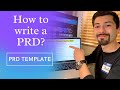 How to write a prd  walkthrough of prd template example