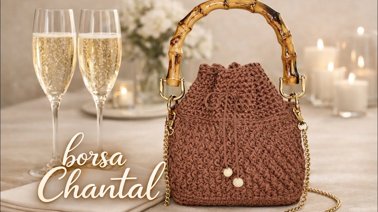 Come realizzare la Borsa Chantal all’uncinetto | Tutorial passo passo