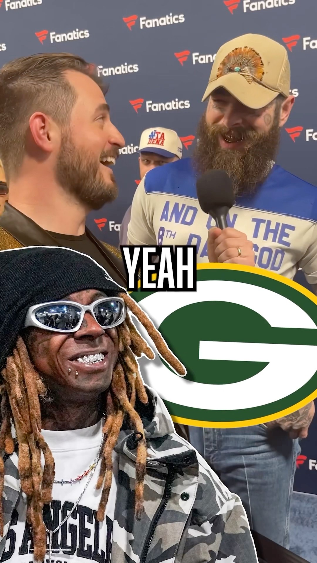 Post Malone guessing celebs favorite NFL teams ??