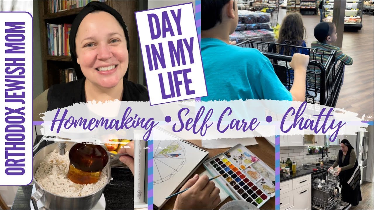 День из моей жизни ортодоксальной еврейки | День из жизни DITL | Мама ортодоксальной еврейки (Бан...